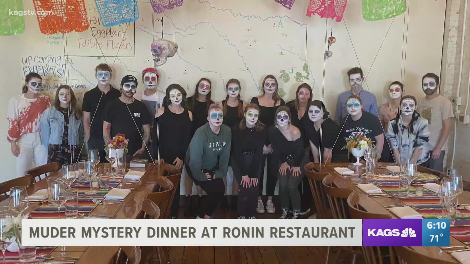 Ronin hosted a Día de Los Muertos Dinner just before the major holiday rooted in Mexican heritage.