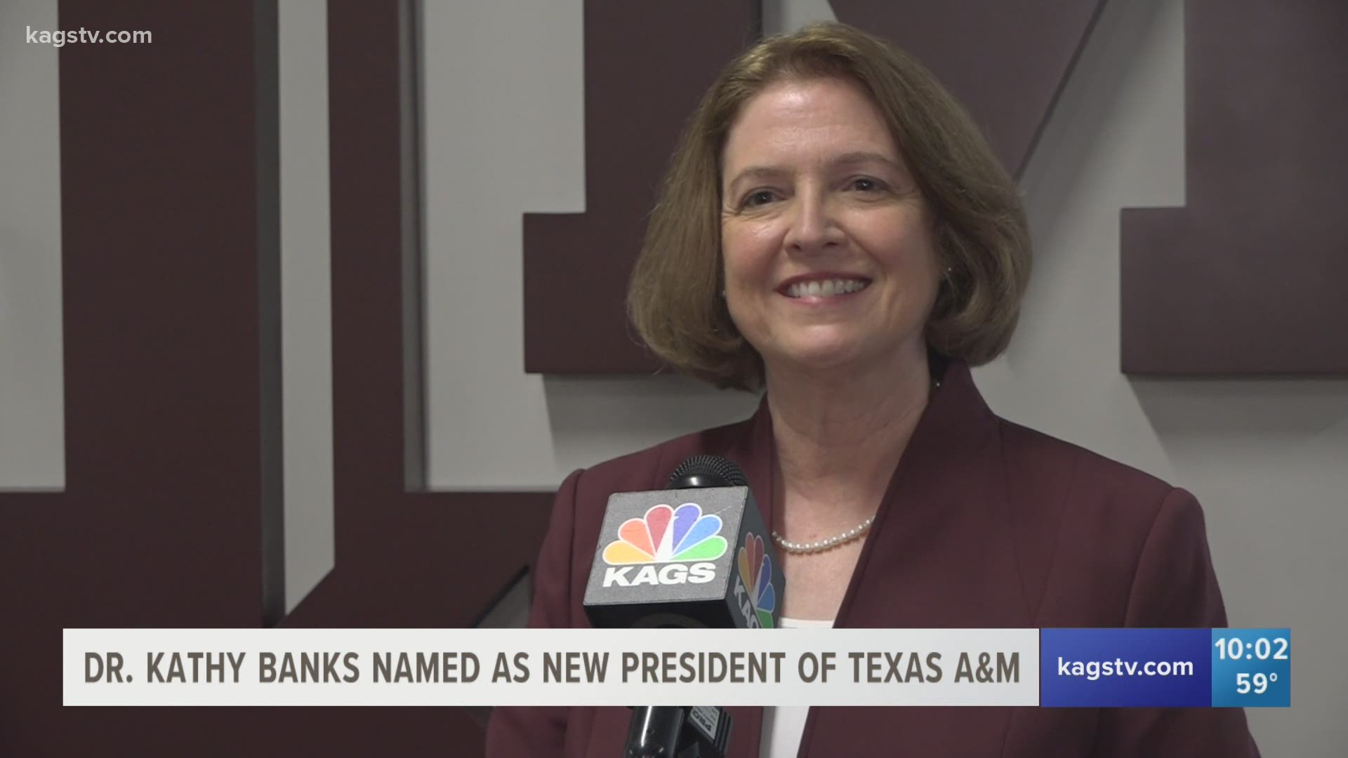 Dr. Banks will assume her new duties on June 1.