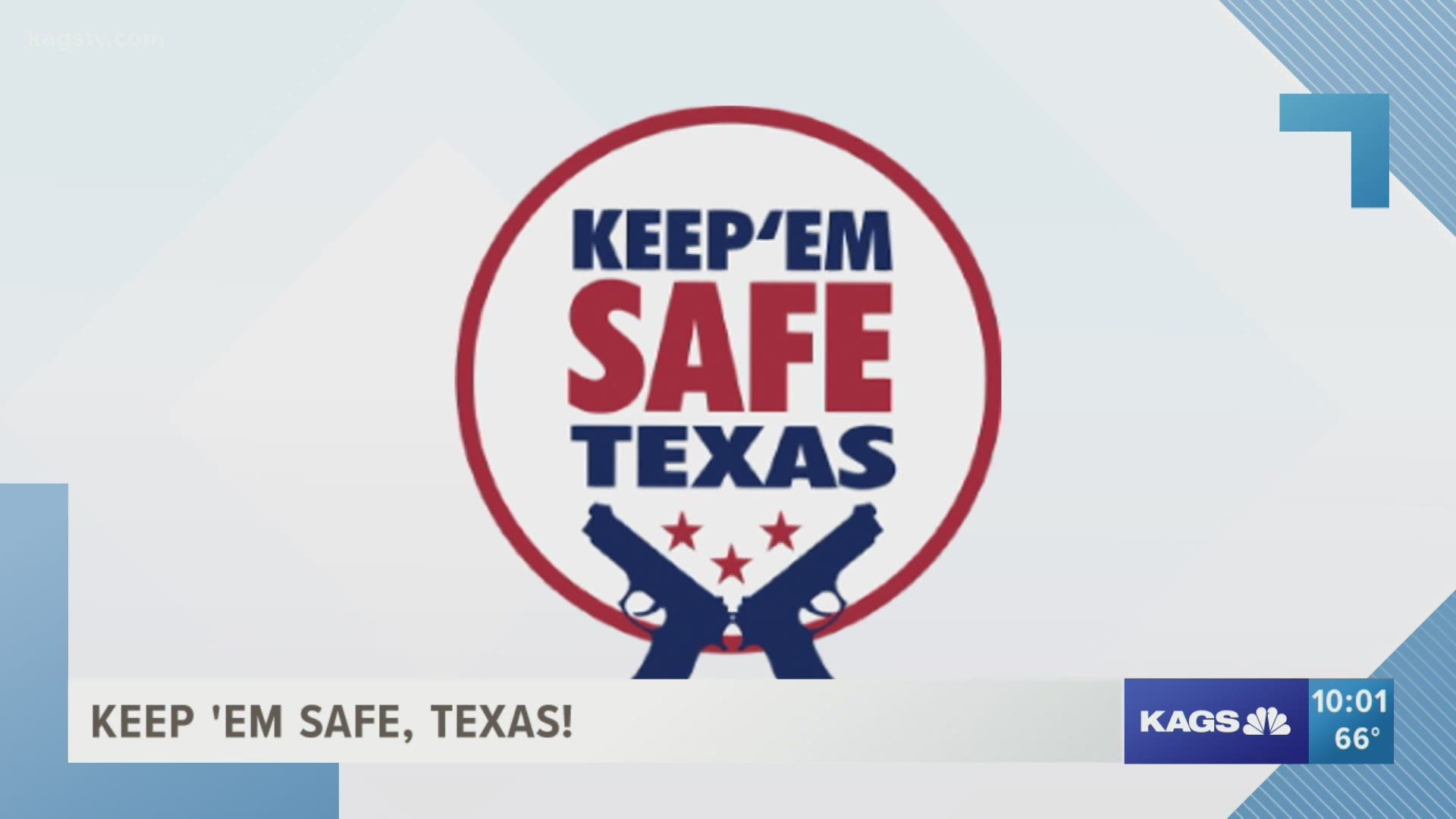 The “KEEP ‘EM SAFE, TEXAS” initiative highlights the importance of storing guns safely.