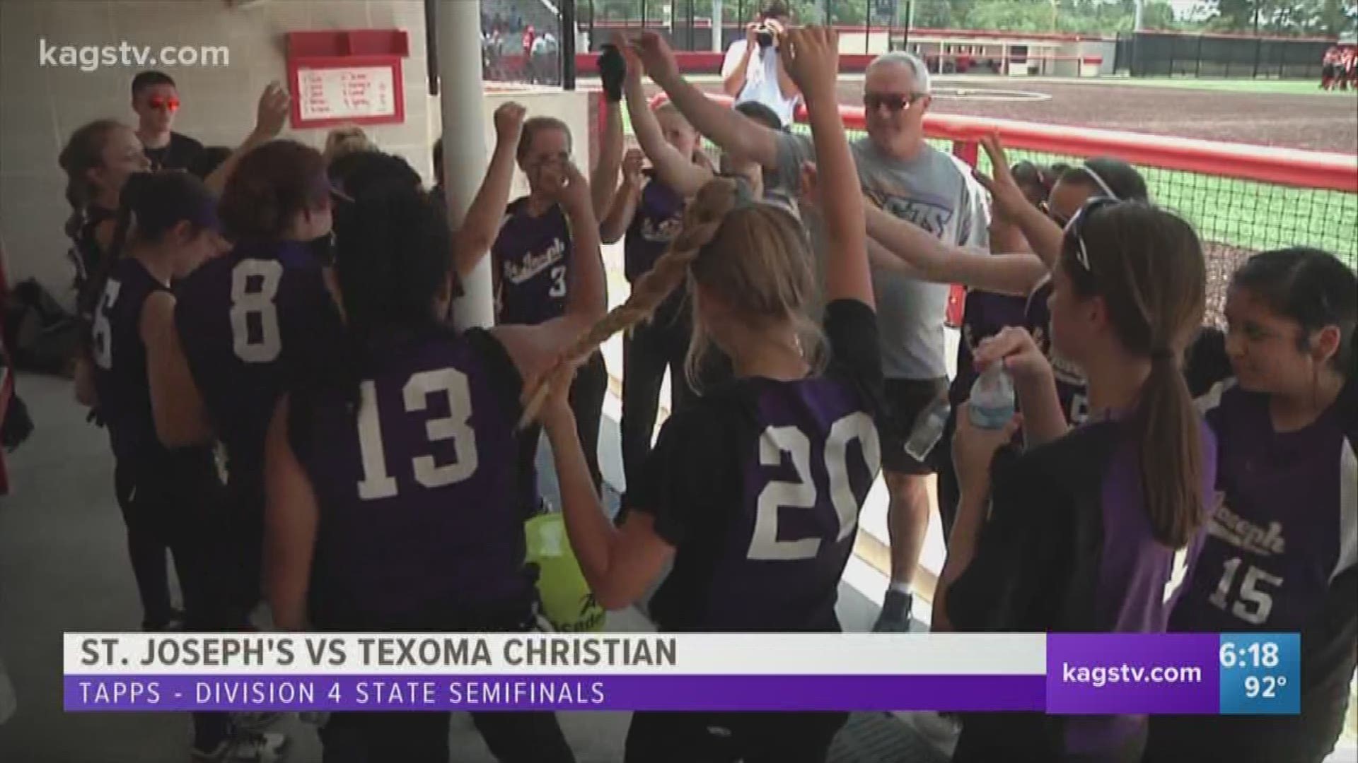 Texoma Christian no-hit St. Joseph and won 4-0 in the TAPPs Division IV State Semifinals on Wednesday afternoon.