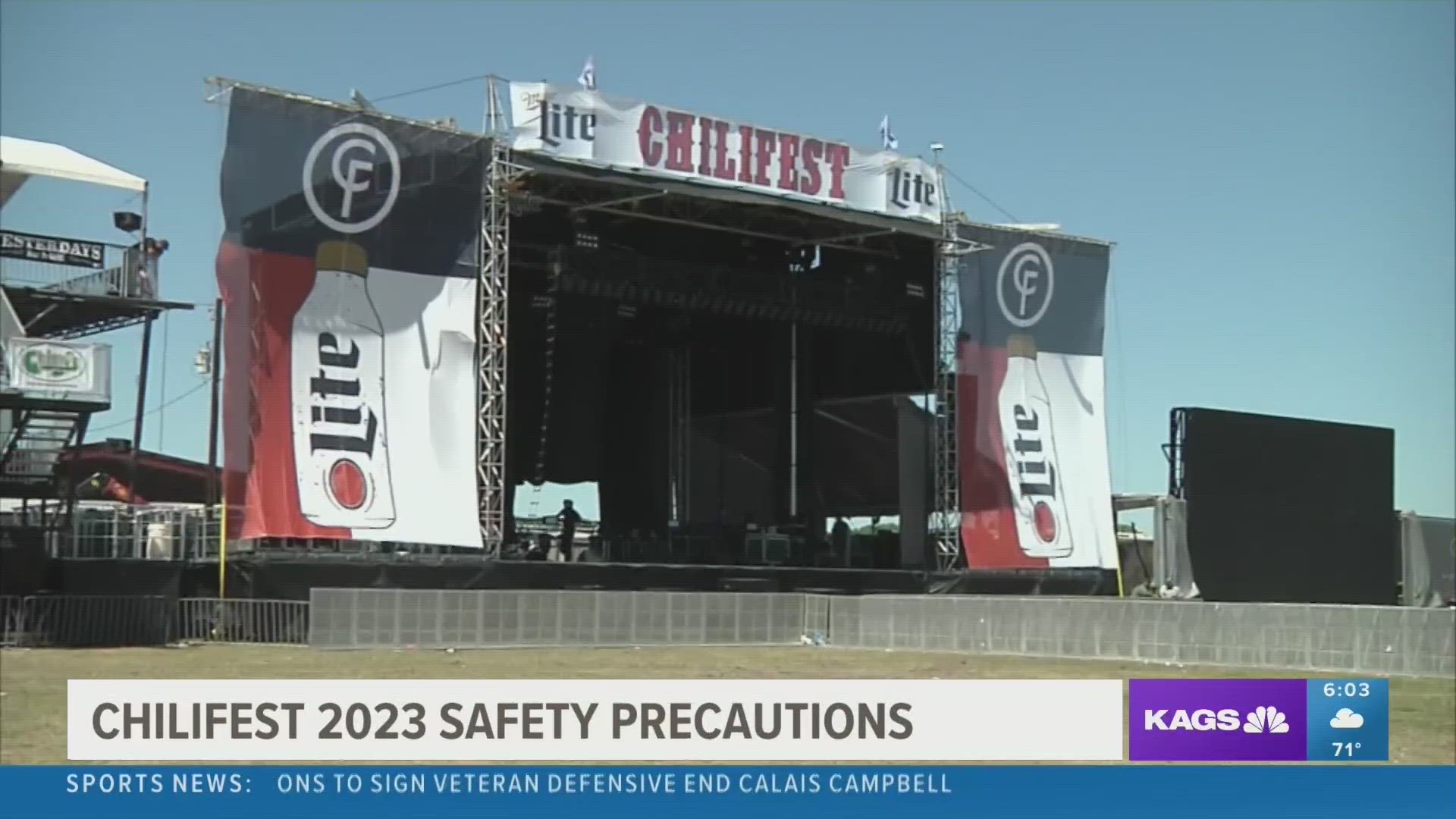 Chilifest is kicking off this weekend, and local law enforcement agencies are banding together to make sure the roads are safe from drunk drivers.