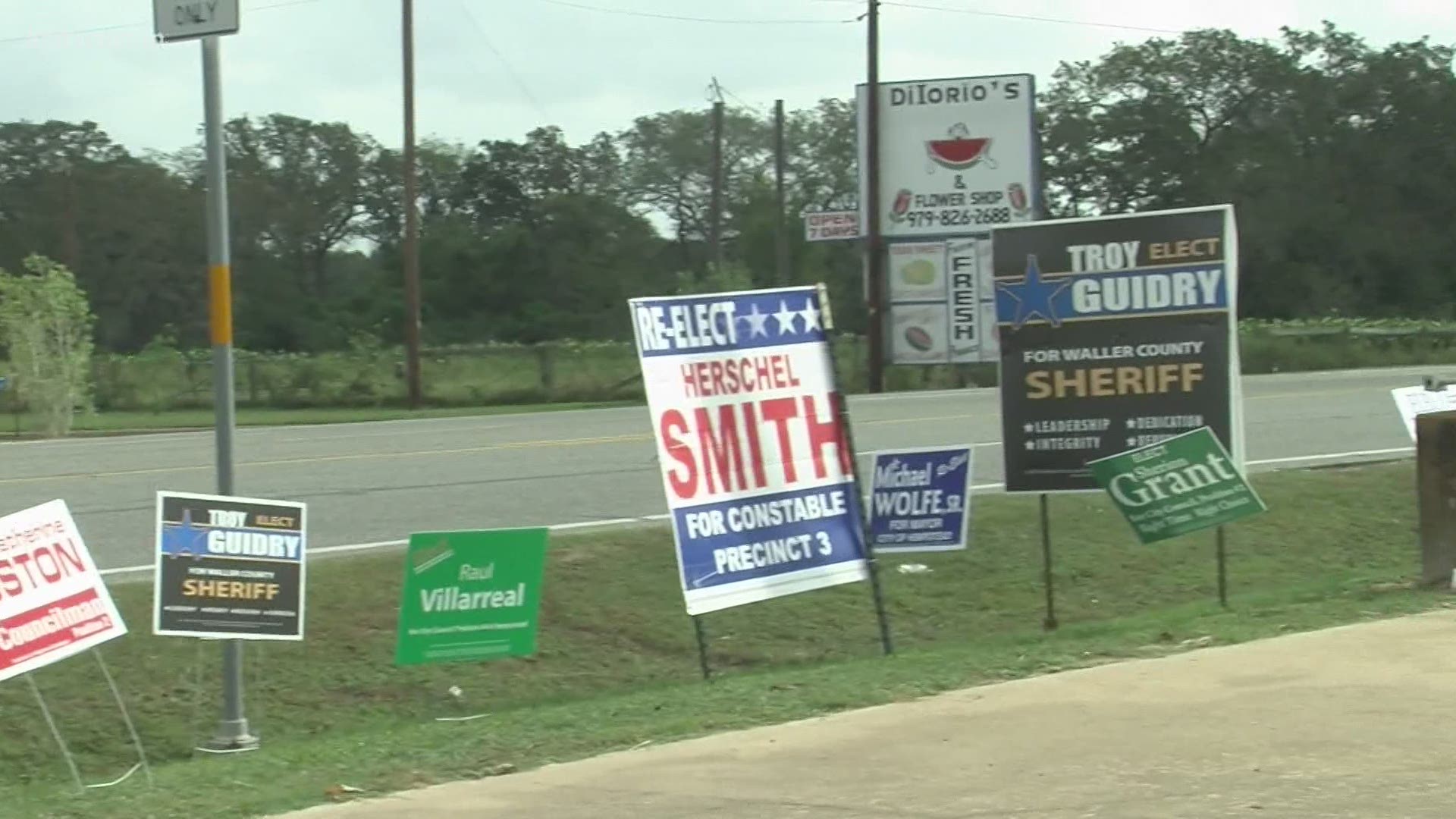 Waller County is seeing one of their highest voter turnouts in years.