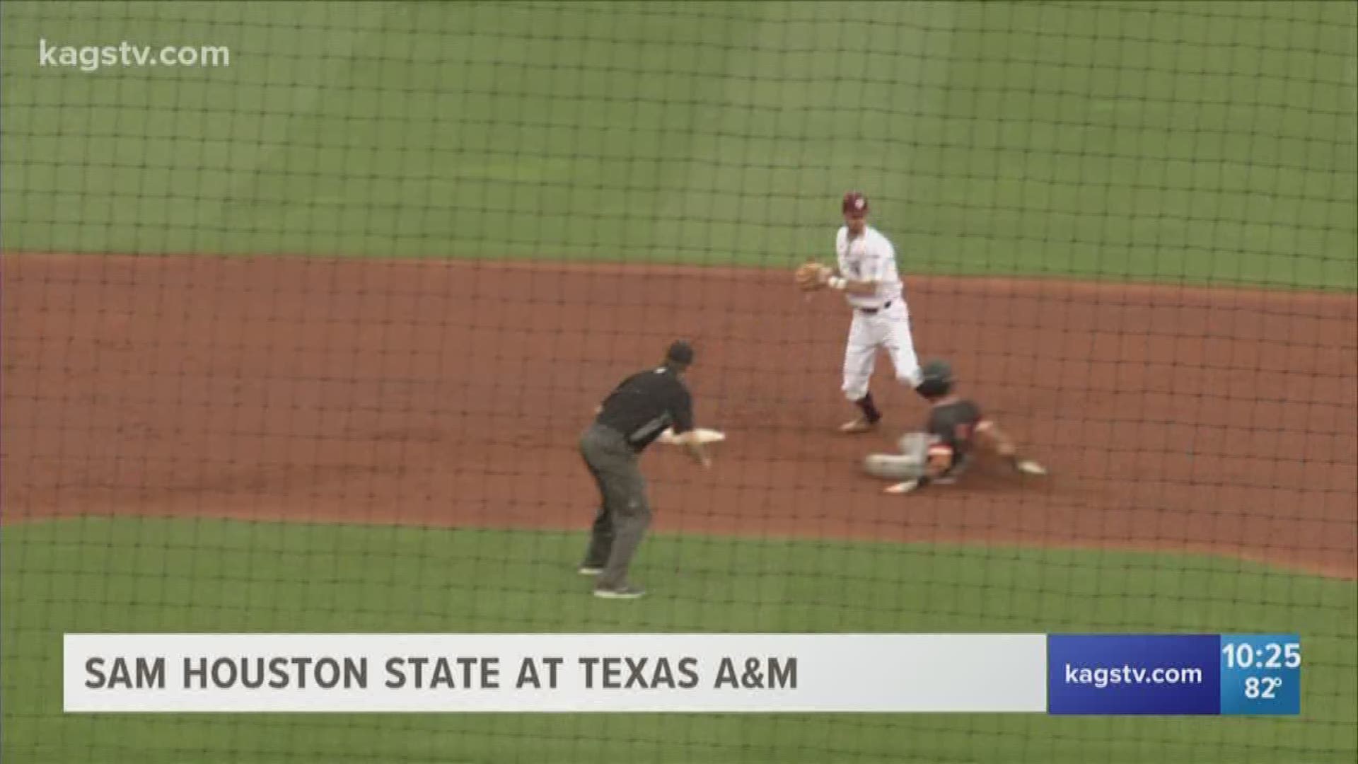 Aggies end losing streak with 6-5 win over Bearkats.