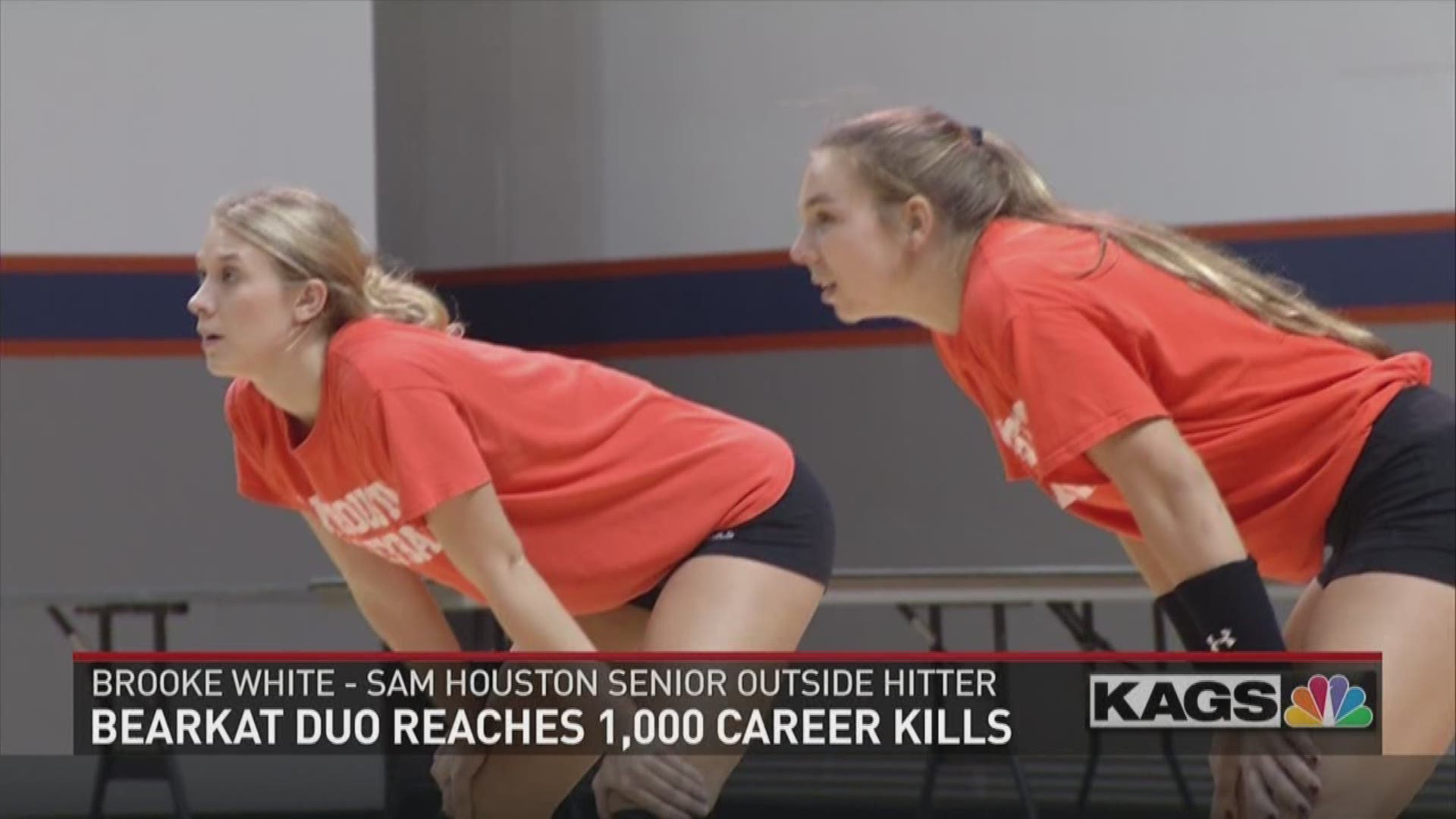 Bearkat Volleyball Duo Reaches 1,000 Career Kills