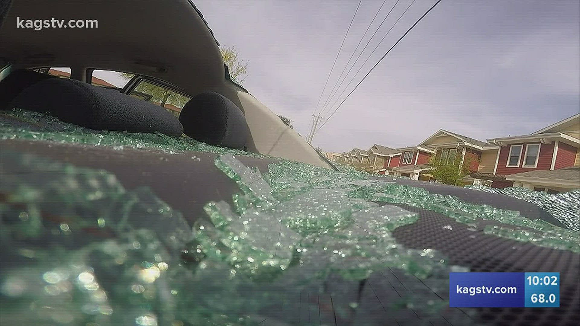 People across the Brazos Valley are still dealing with damage from last night's hail storm. KAGS own Jay O'Brien took a look at the cleanup efforts and get some insight on what to do if your car was damaged.