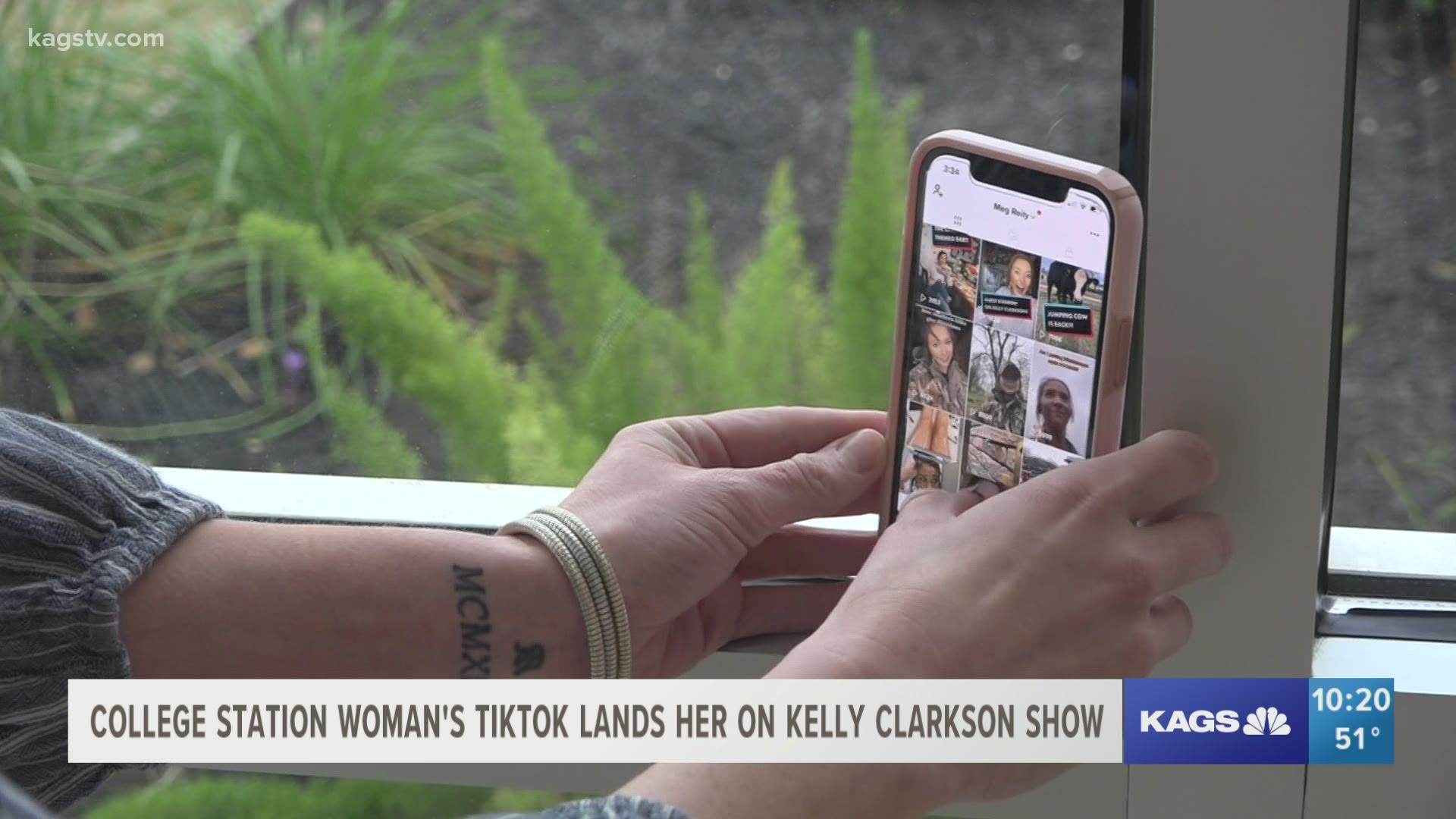 Brazos Valley TikTok user's video lands her on The Kelly Clarkson Show
