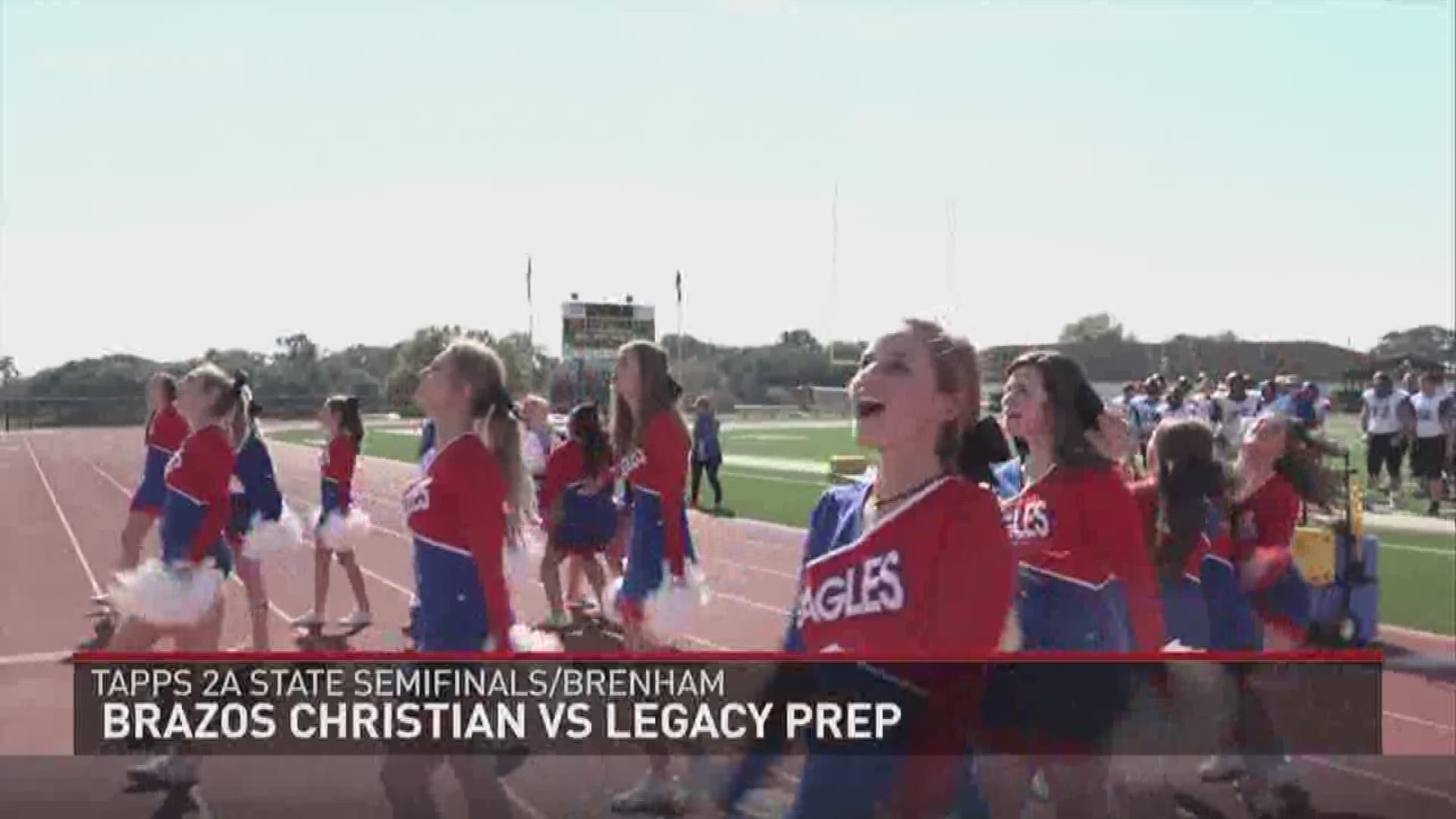 Legacy Prep defeated Brazos Christian 21-13 to advance to the TAPPS 2A State Title Game.