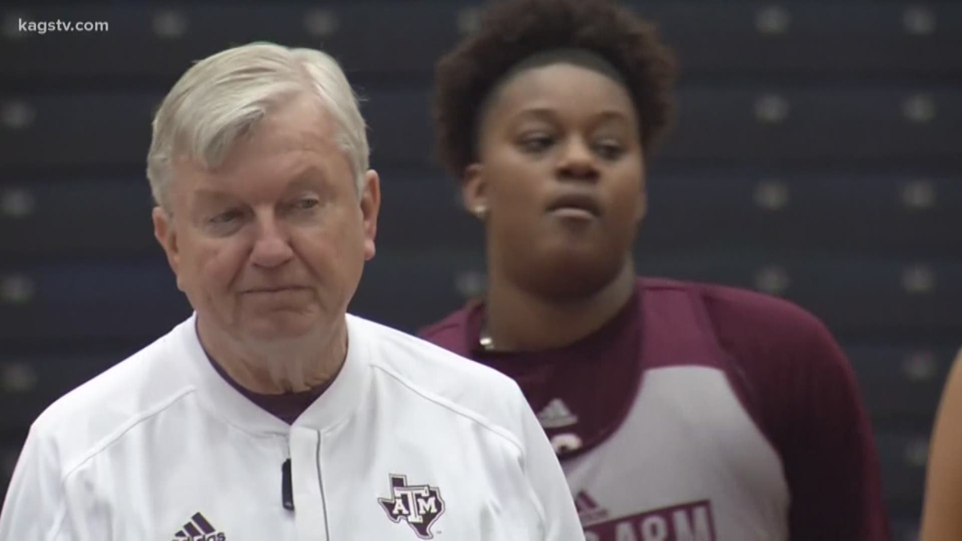 Texas A&M is the only team still standing in the women's NCAA Tournament to start four underclassmen. The Aggies though have a Hall of Fame coach that's won a national championship. We'll see if the combination of youth on the court and veteran on the sidelines can work one more time against Notre Dame.