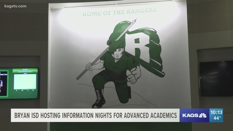 Bryan ISD hosting information sessions on advanced academics