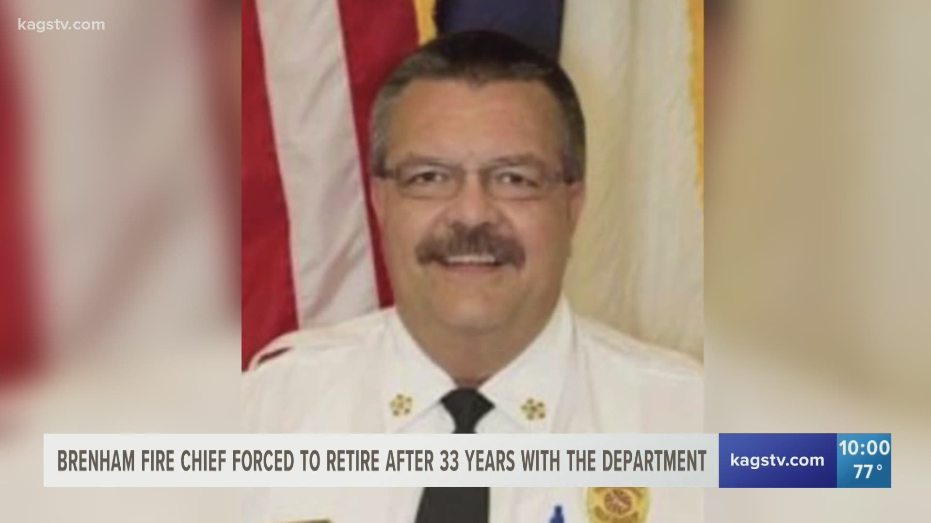 After 33 years of service with the Brenham Fire Department, Fire Chief Ricky Boeker’s chapter at the department has come to a sudden close.