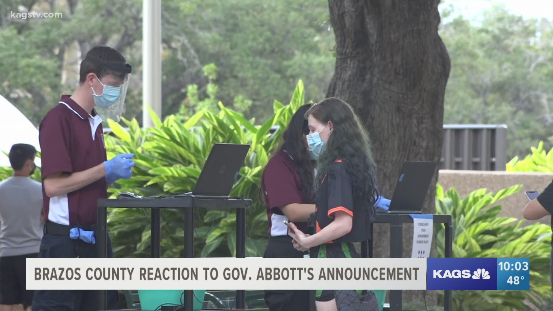 Brazos Valley County Judge Duane Peters and Texas A&M Epidemiologist Rebecca Fischer share their thoughts and expertise on Gov. Abbott's announcement.