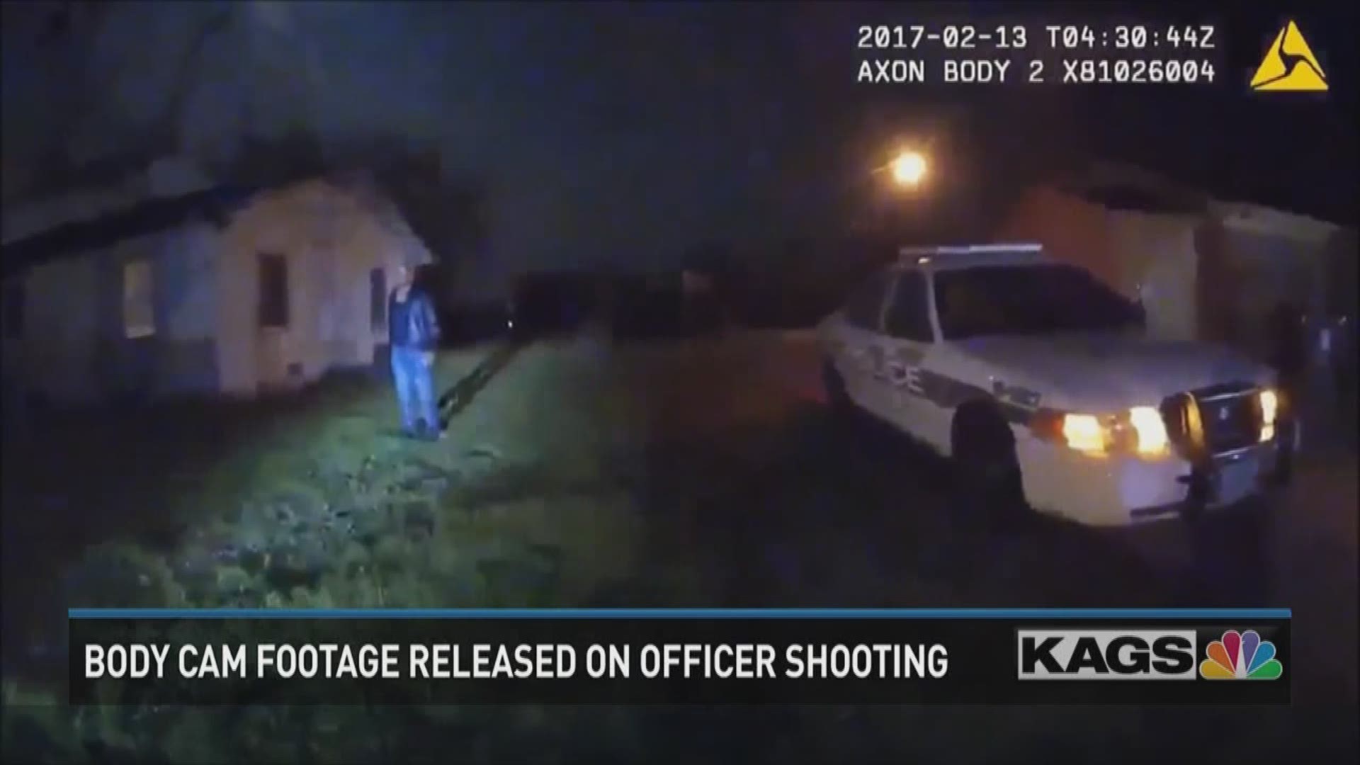 Bryan Police department releases video from the February 12 officer involved shooting.