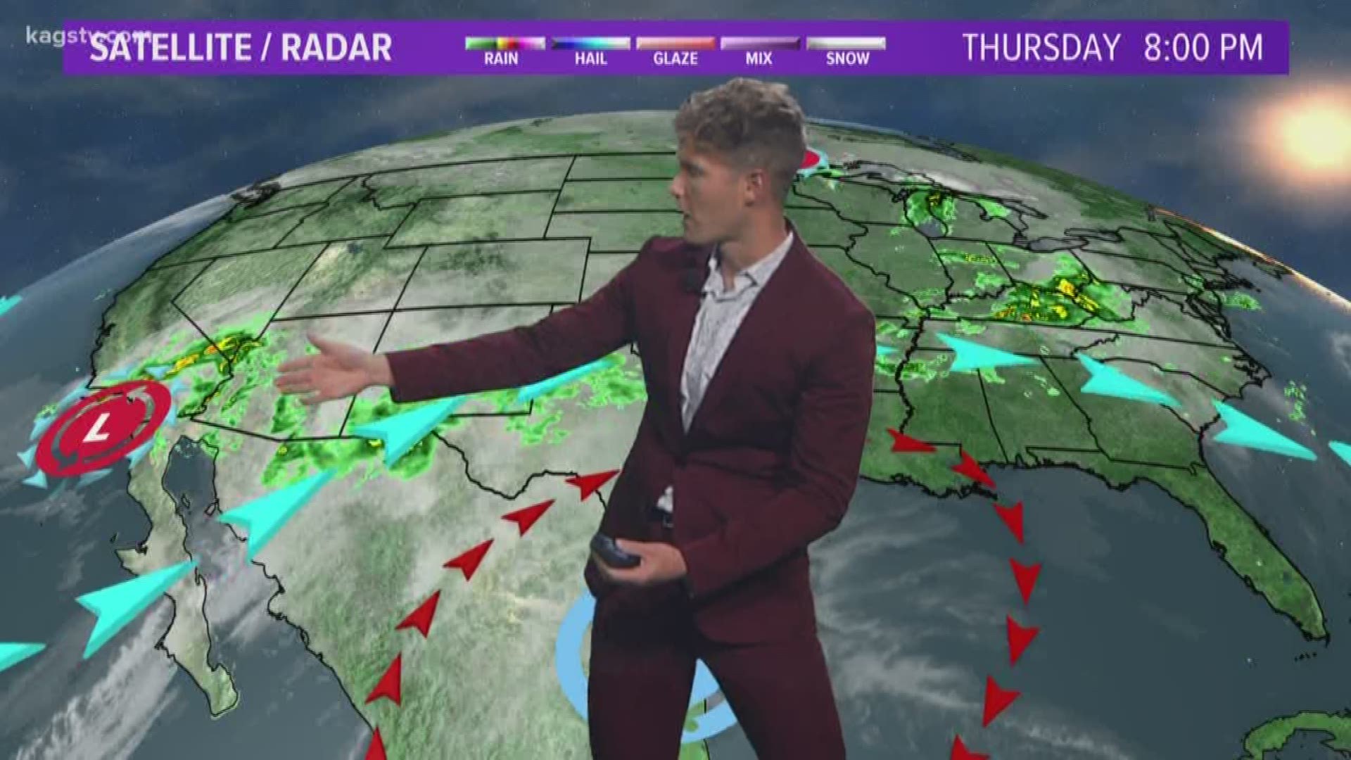Warm temperatures & isolated storms for the Brazos Valley | kagstv.com