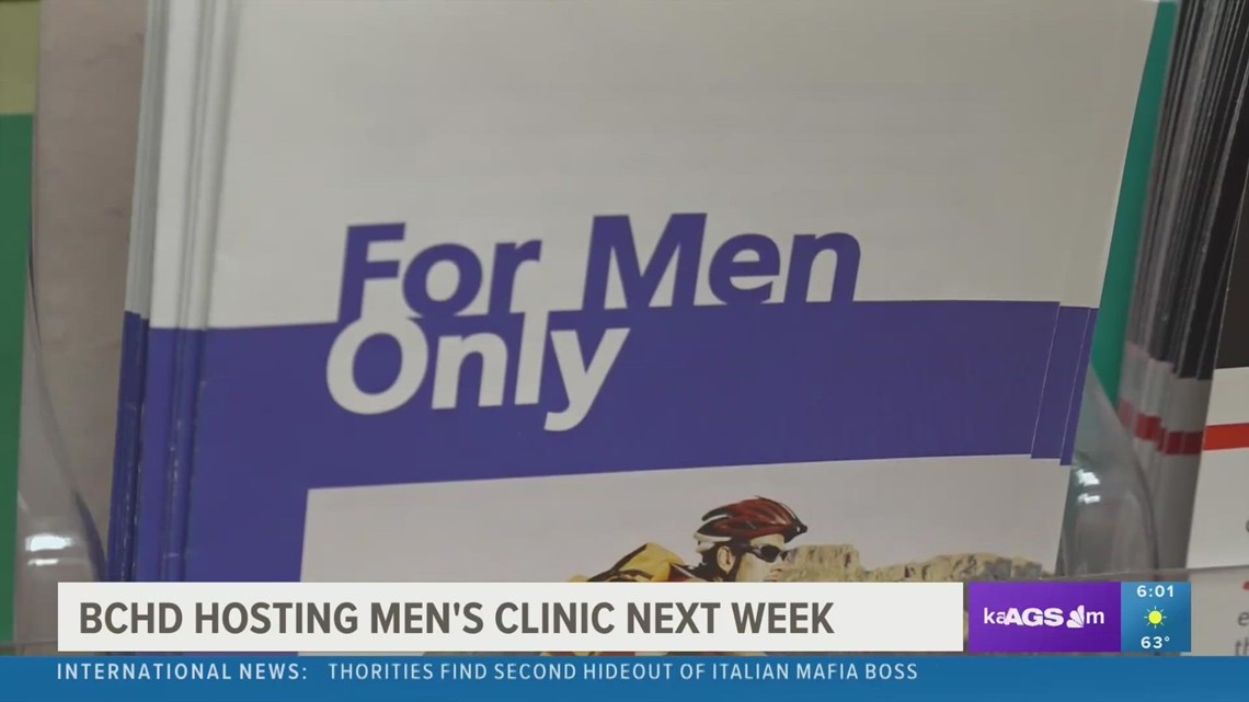 Brazos County Health District to kick off new Men's Health Clinic starting Jan. 25