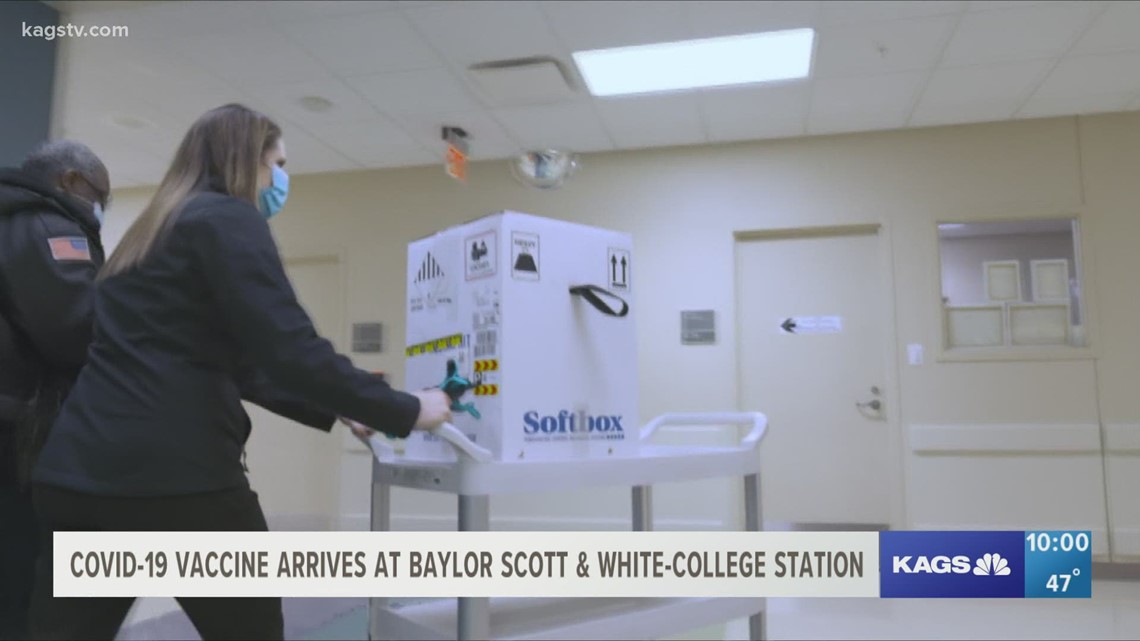 Baylor Scott &White Hospital Receives Coronavirus Vaccine | Kagstv.com