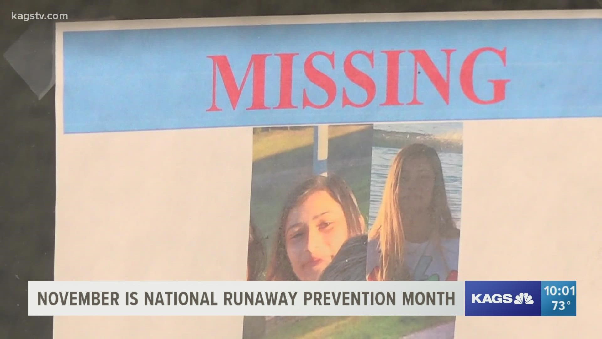 The Amber Alert Network Brazos Valley says runaway children are still missing children and should be treated as such.