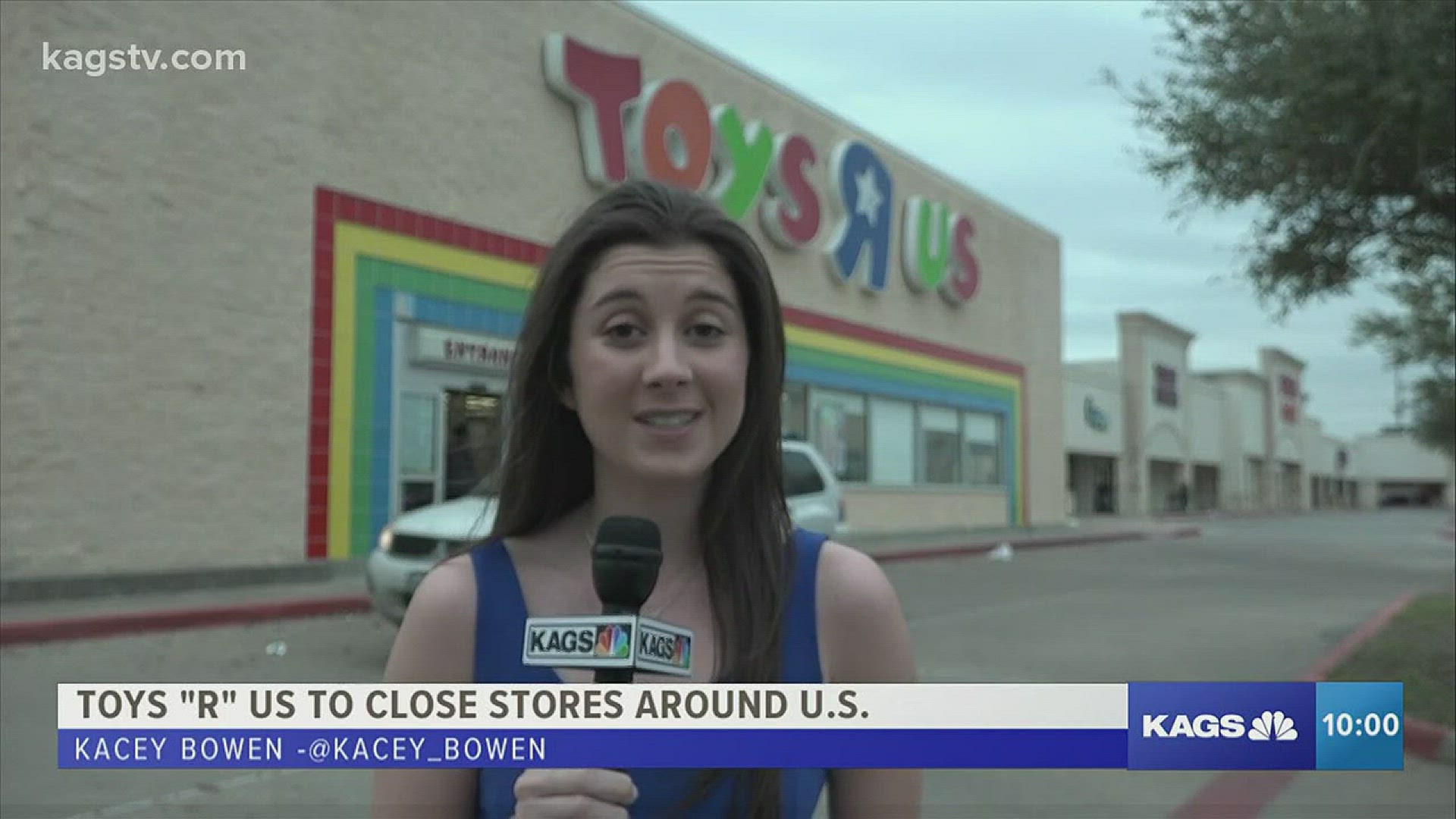 KAGS Kacey Bowen got reaction from College Station shoppers after Toys 'R' Us announced the company will be closing its U.S. stores