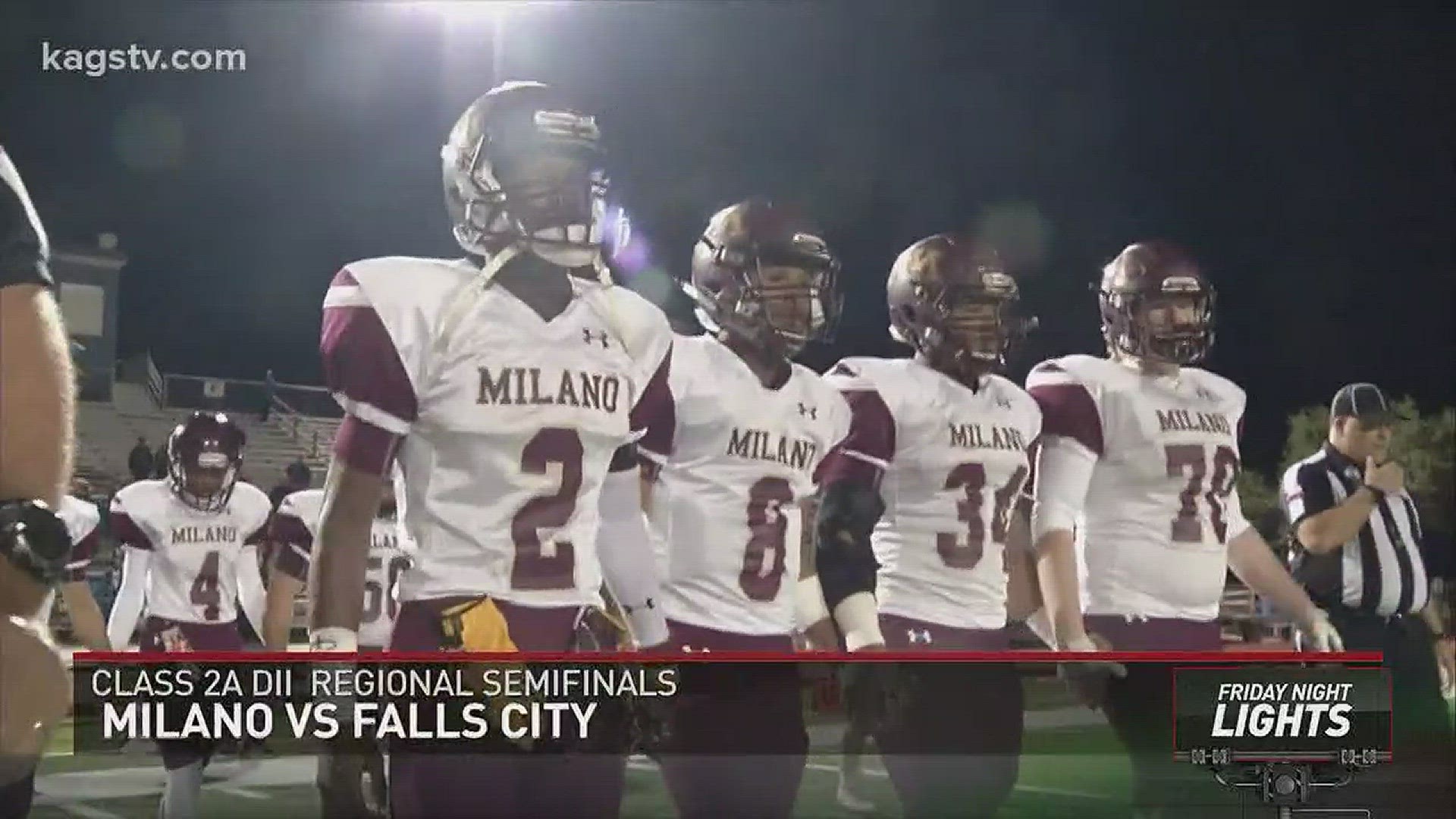 Falls City defeated Milano 40-20 to advance to face Burton in round 4.