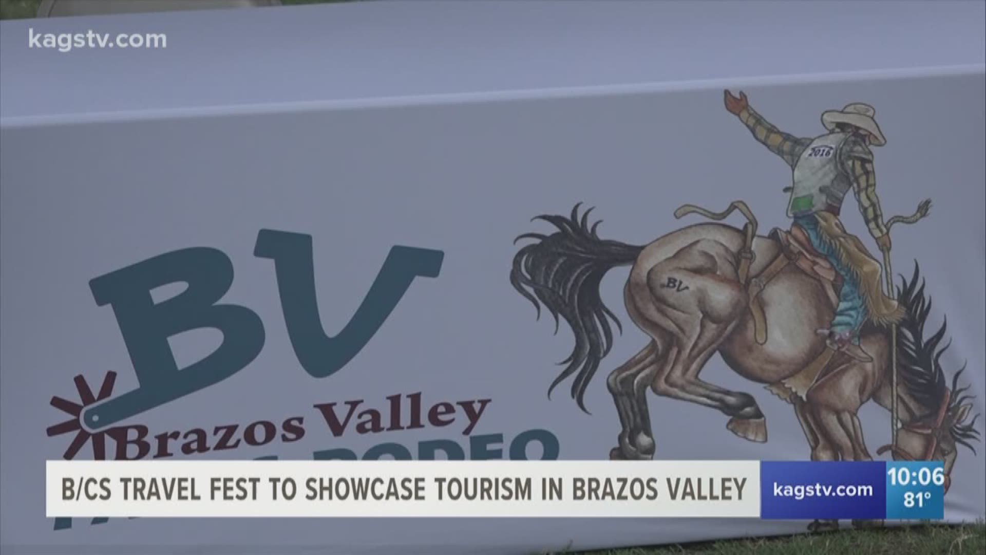 30 local businesses gathered to show what the Bryan/College Station area has to offer.