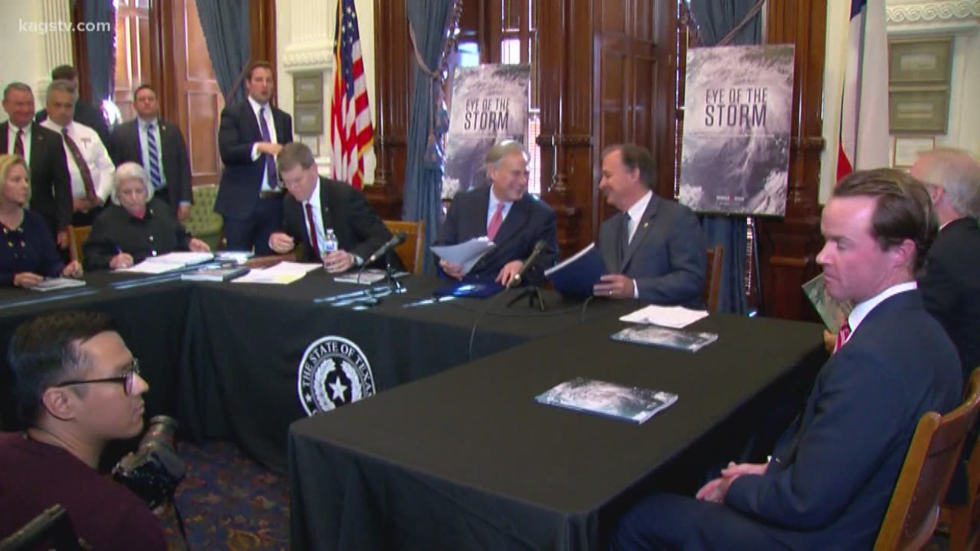 Governor Abbott unveiled recommendations today, spearheaded by A&M chancellor and state hurricane recovery Czar John Sharp, created after Harvey devastated our state more than a year ago.