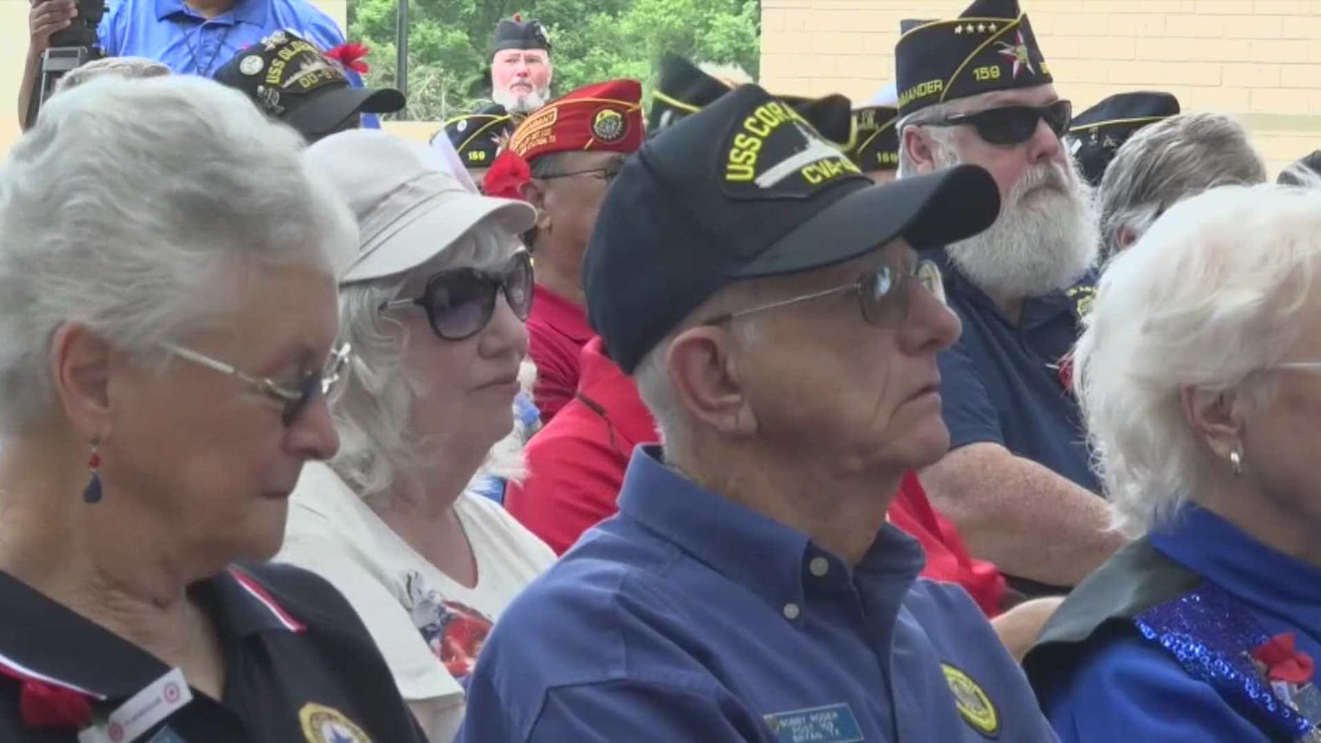 Bryan veterans were honored on memorial day weekend