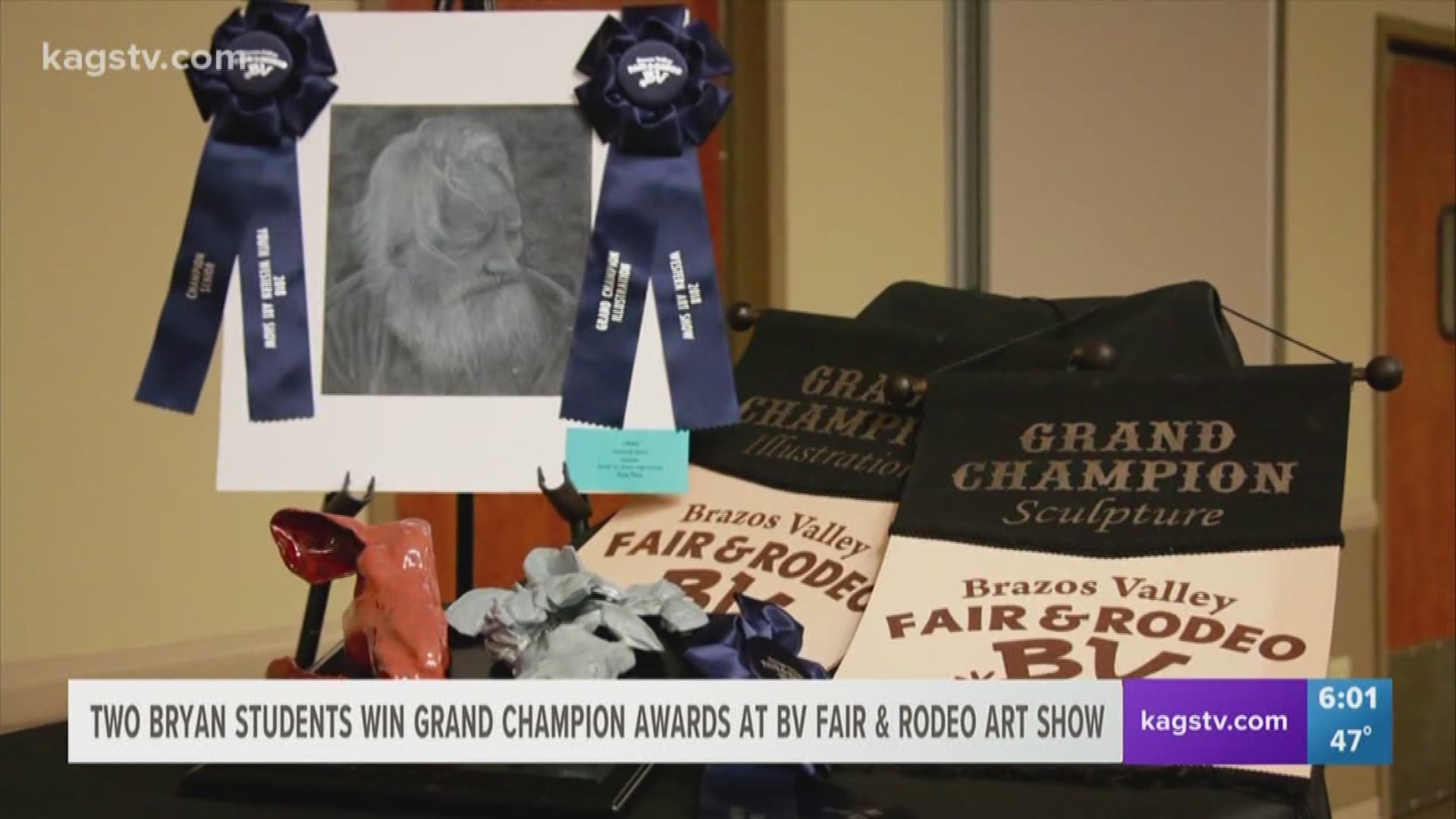 Two Bryan ISD students are receiving some major recognition for their art work.