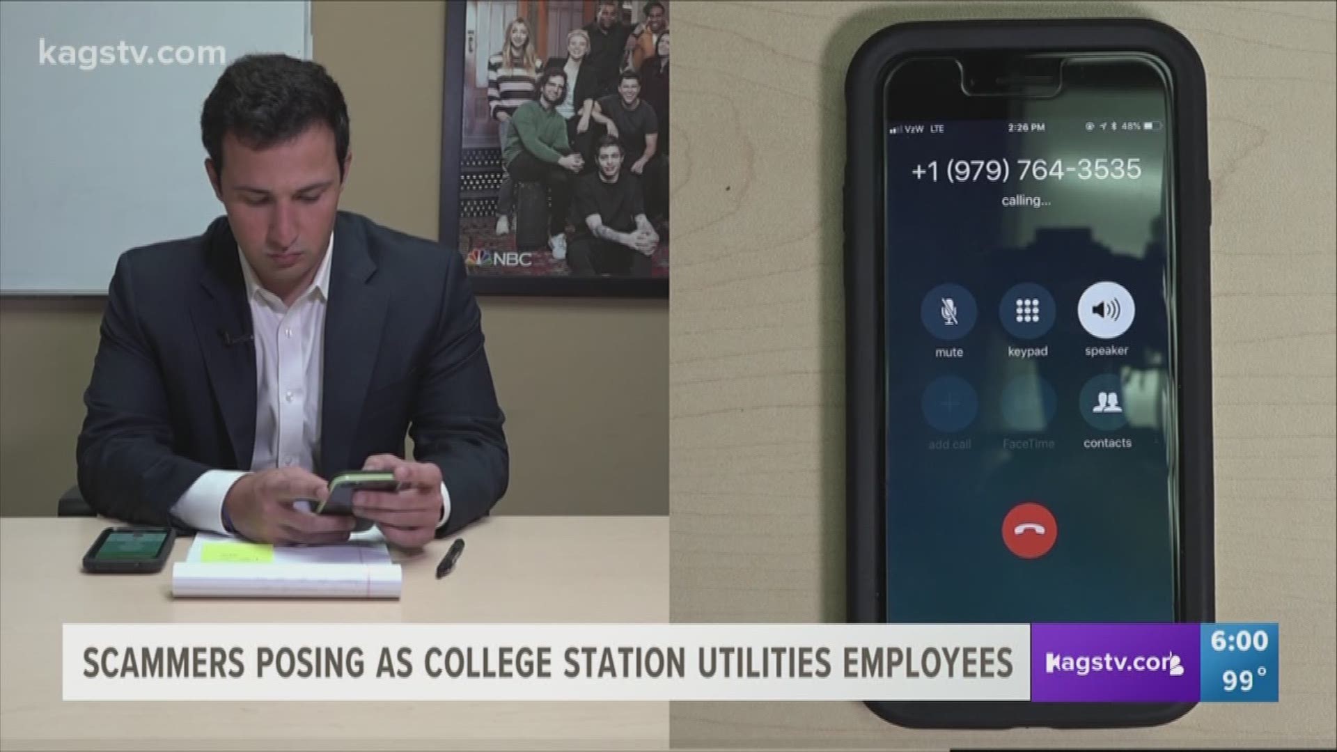 A scam alert for College Station residents- scammers are posing as College Station Utility employees
