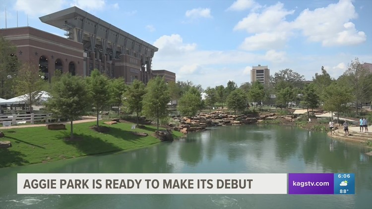 Aggie Park is ready to make its debut on gameday