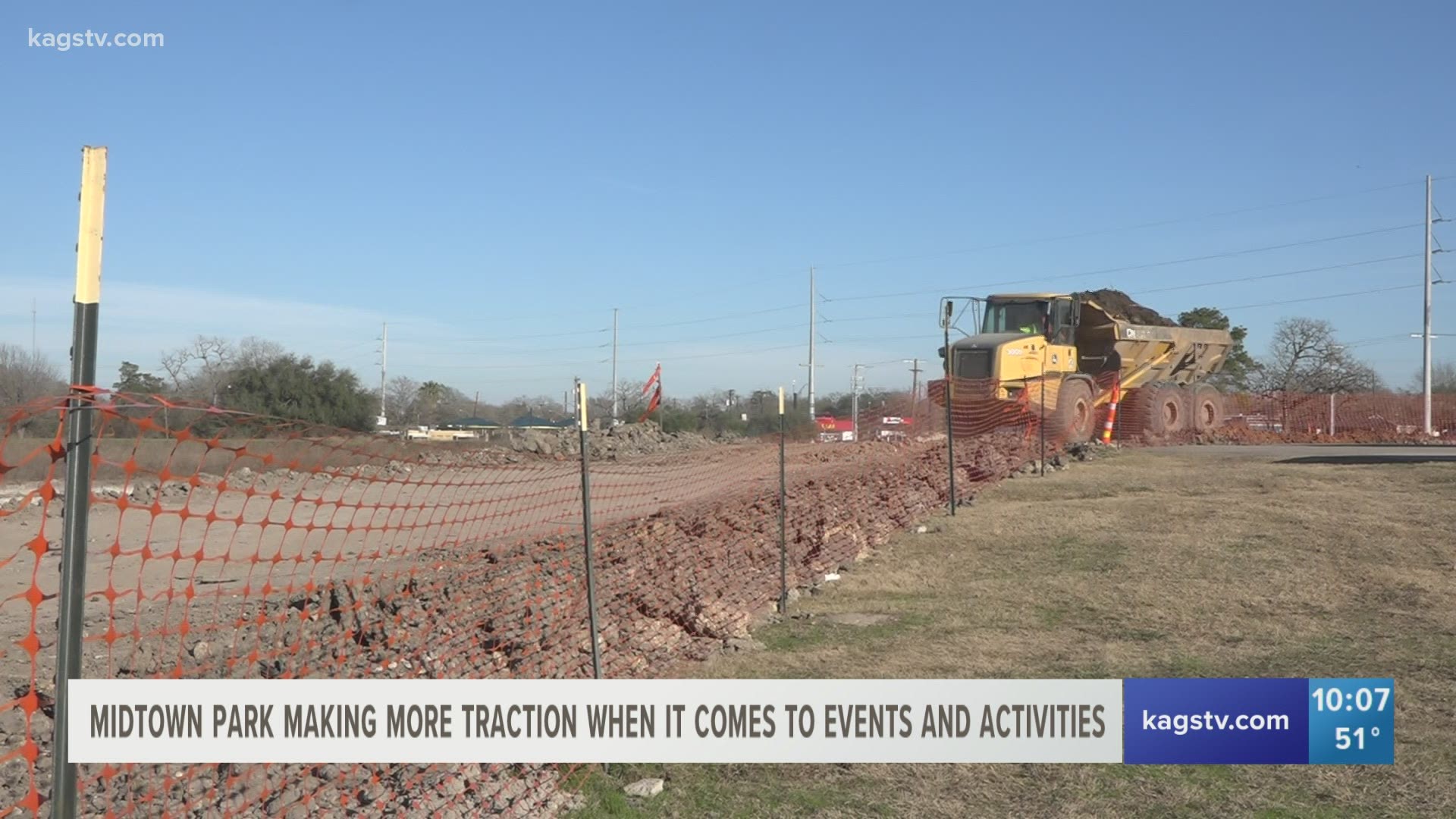 Projects like the multi-purpose sports and events center and BigShots Golf Aggieland are under construction.