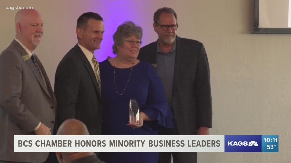 Bryan-College Station Chamber of Commerce honors minority business leaders