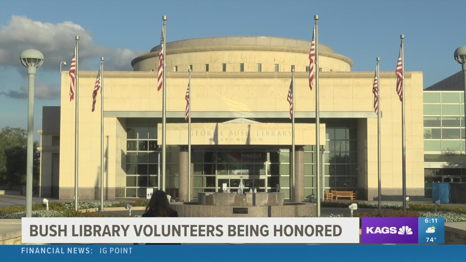 Six volunteers are being recognized by Points of Light for their dedication over the years.