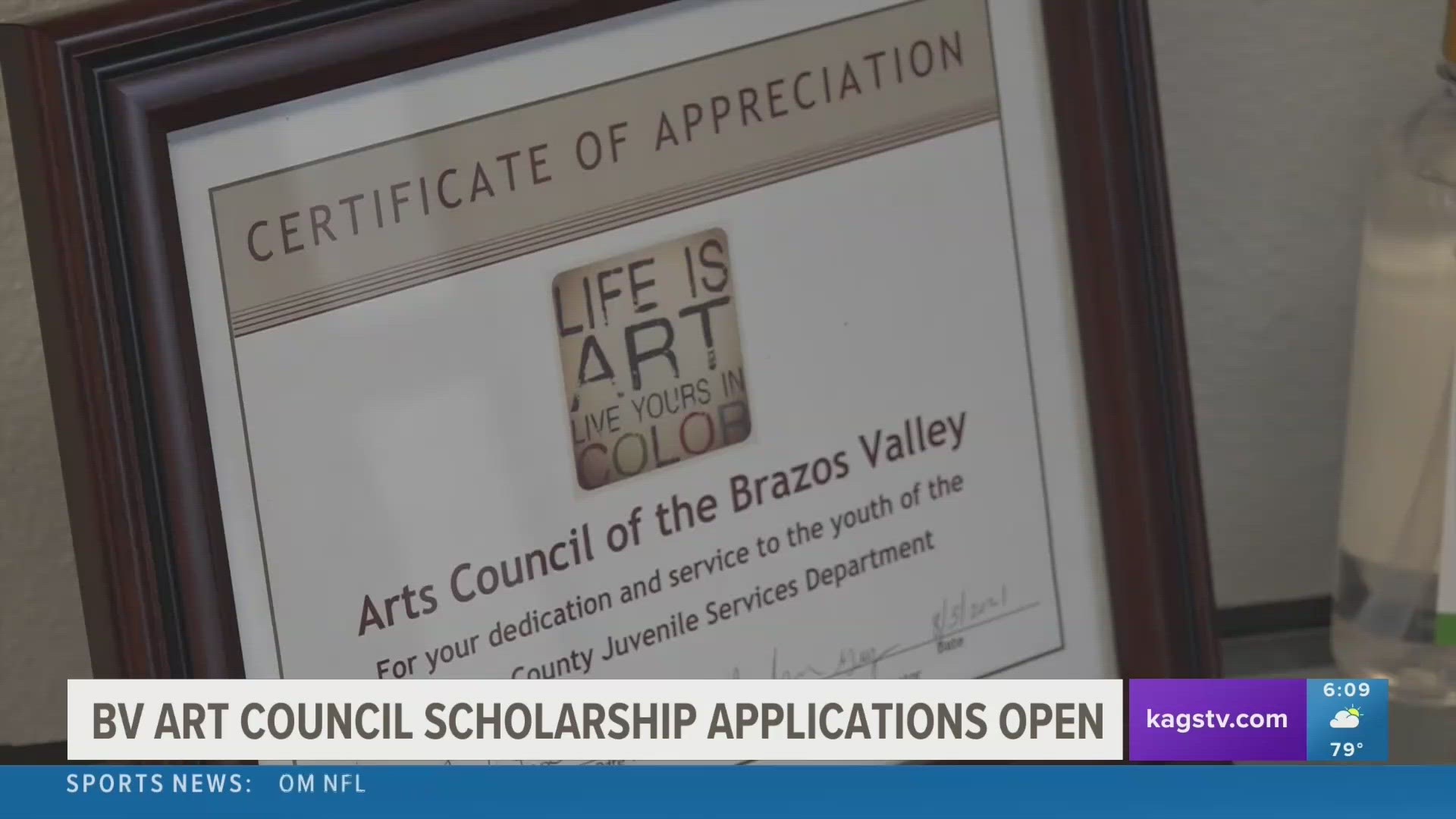 The Arts Council of the Brazos Valley Scholarship Applications are now open to high school seniors looking to pursue a career in arts.