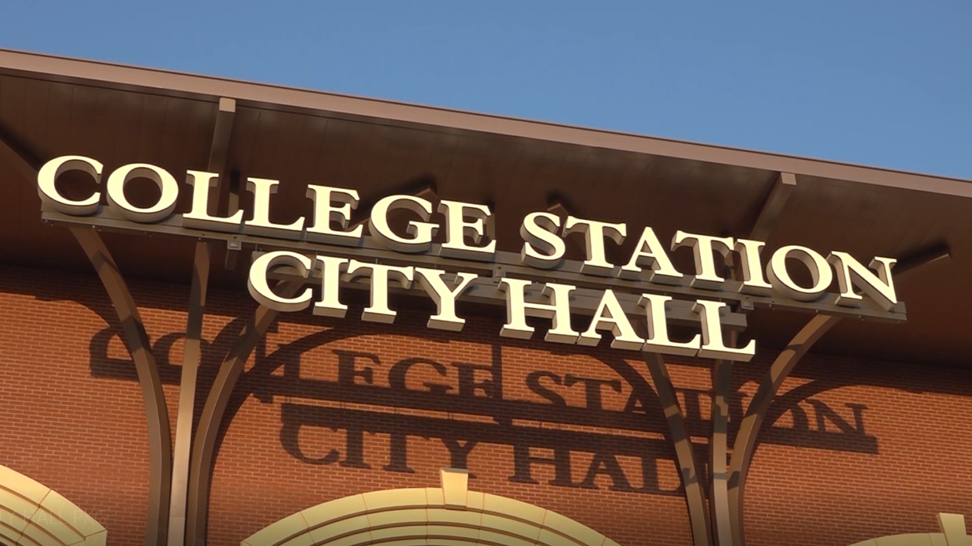The city of College Station unveiled and dedicated its new city hall today after years of planning.