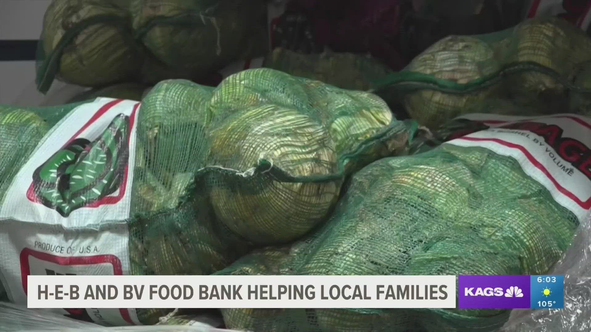 H-E-B'S Mobile Kitchen kicked off their Summer of Sharing tour in Bryan for the first time with the hope of feeding over 1,000 families.