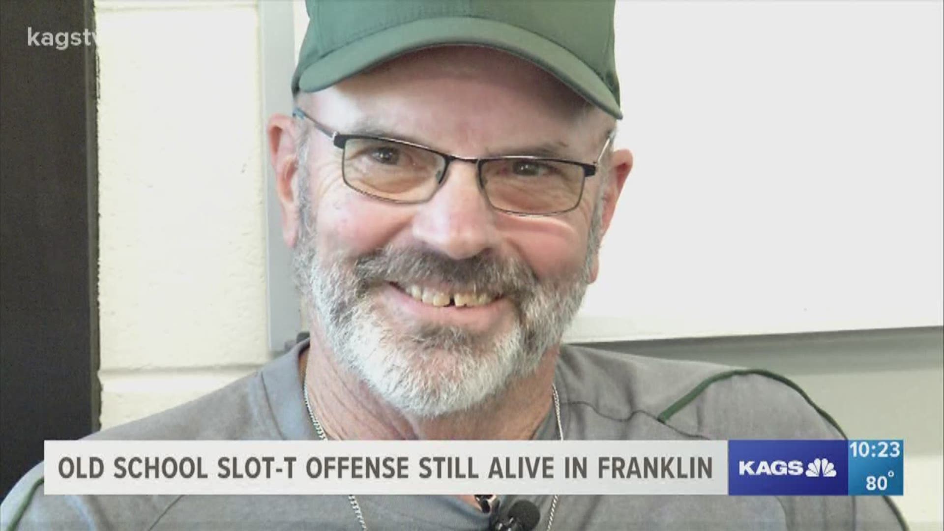 In this day and age, almost everyone in high school football runs their offense out of the shotgun and uses a spread attack. Not Franklin though. The Lions and veteran head coach Mike Hedrick still use the Slot-T.