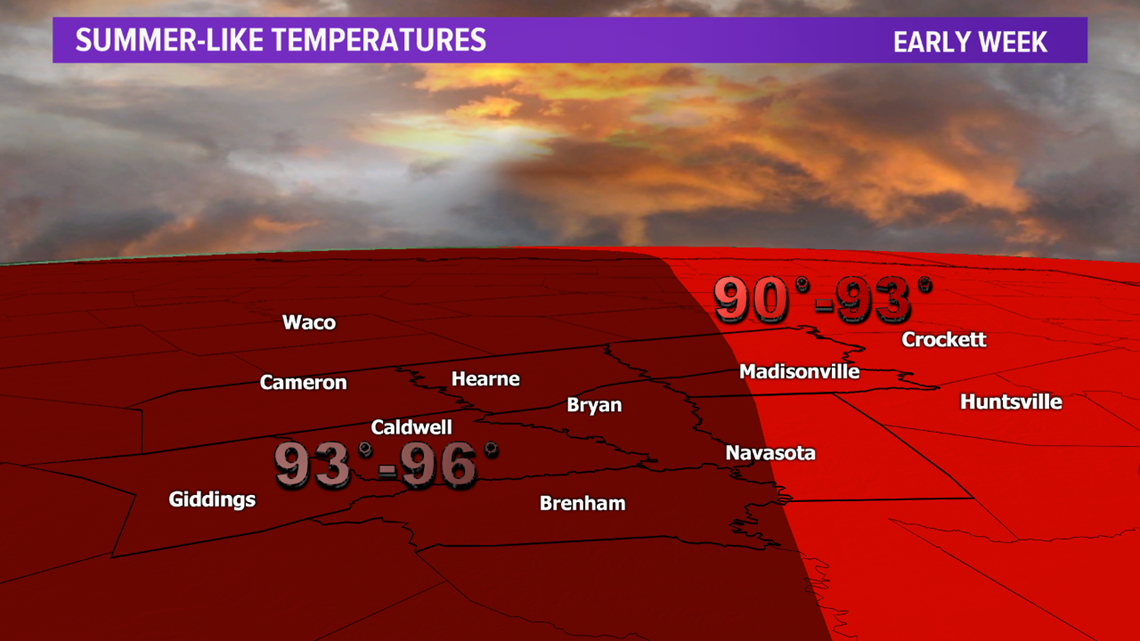 Hot temperatures stick around through the weekend into early next ...