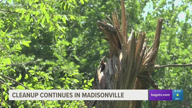 'I had a lot of help' | Madisonville community helps business owner after tornado hits