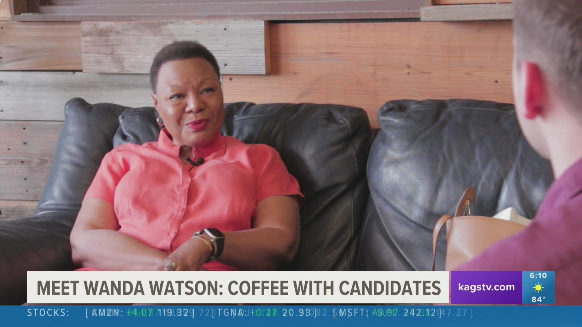 Wanda Watson, who first ran for the Brazos County Democratic Party County Chair in 2019, has decided to run for the Precinct 4 County Commissioner's Seat.