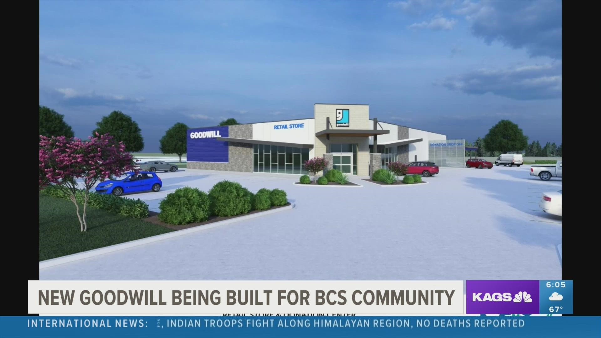 The new 15,000-square-foot facility will be constructed off of Texas Frontage Road in south College Station.