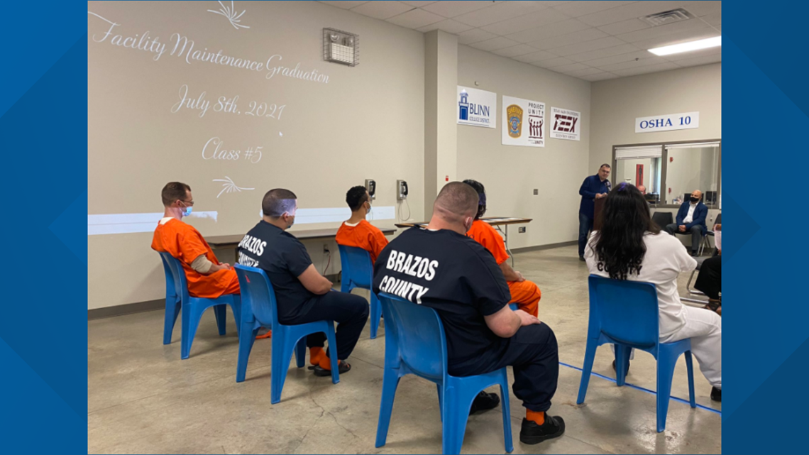 Brazos County inmates get a second chance thanks to a new program