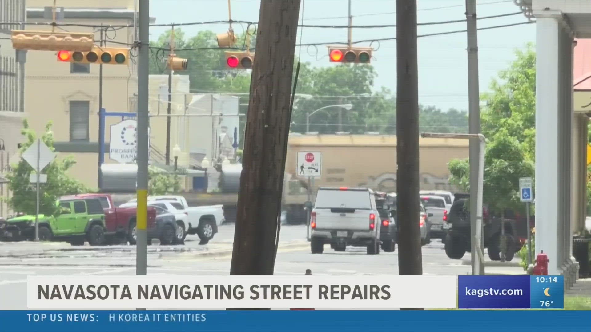 The projects are set to repair more than nine miles of roads across the city.