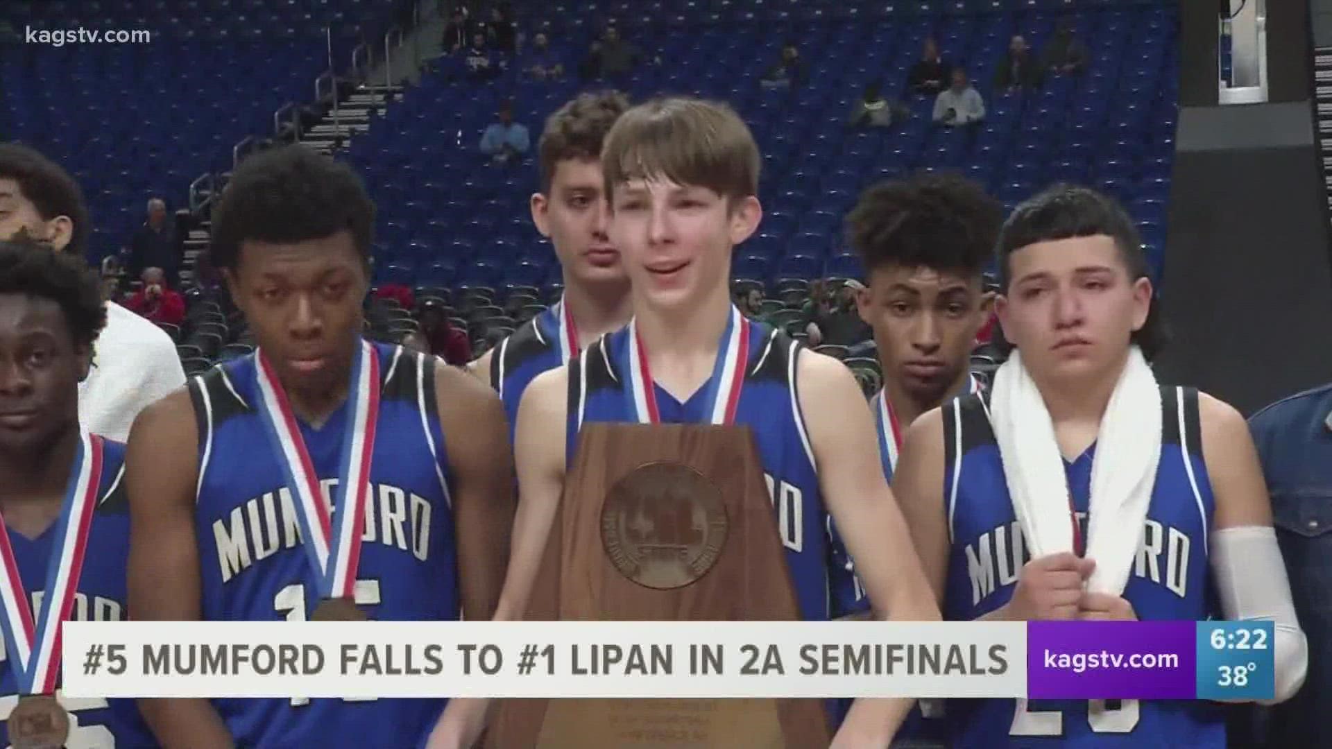 Lipan defeated Mumford, 58-40, to advance to the State Championship. Congratulations to the Mustangs for a great season!