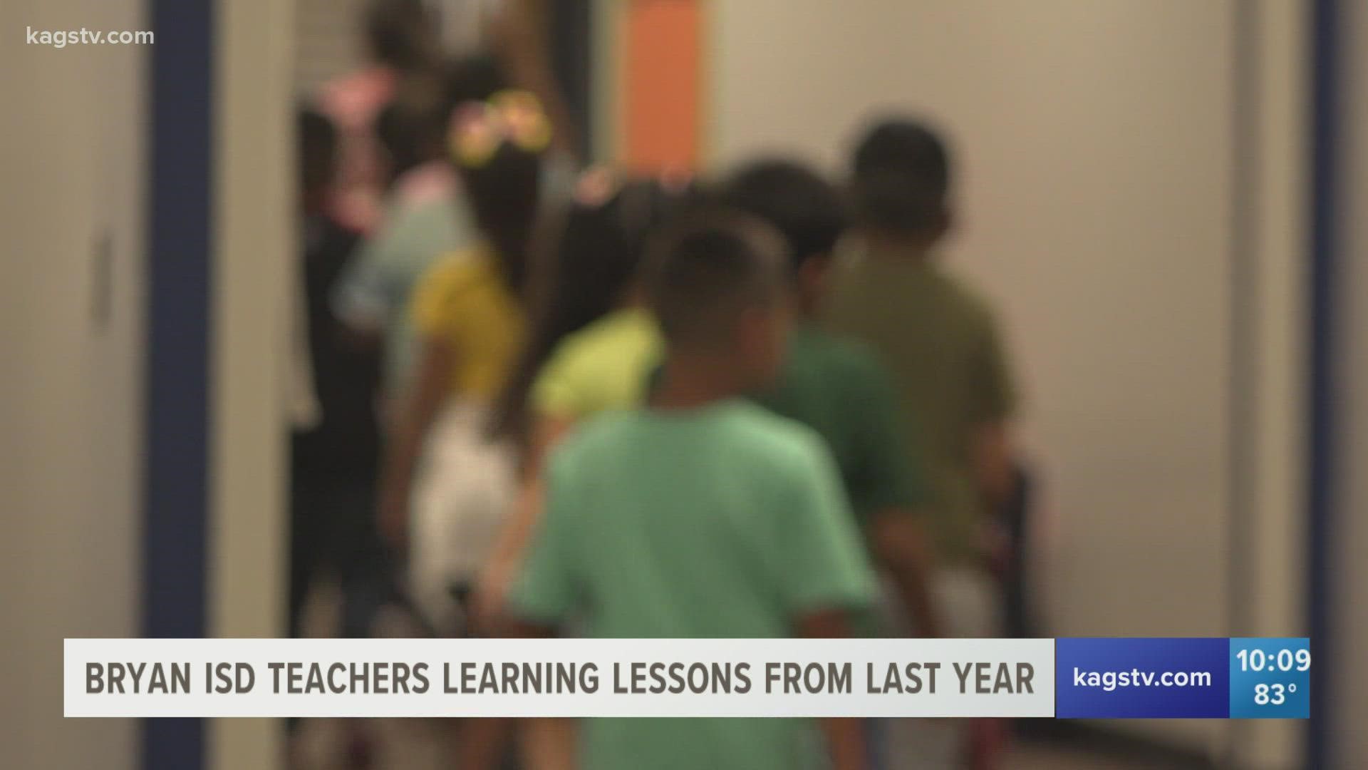 Teachers are looking to keep school life as normal as possible