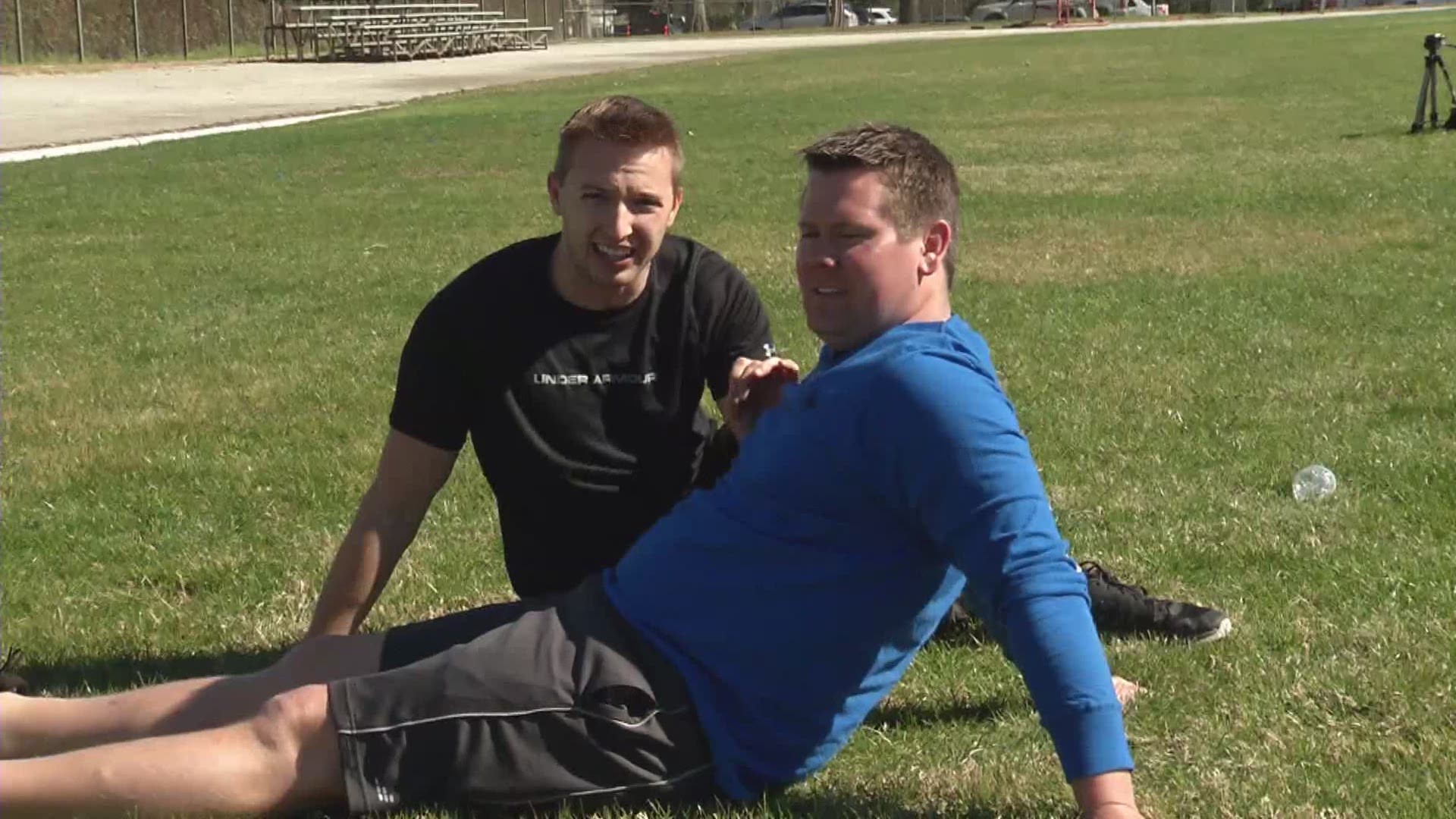 Justin Woodard & Mike Lucas attempt to walk-on to the Blinn football team. The tryout did not go very well.