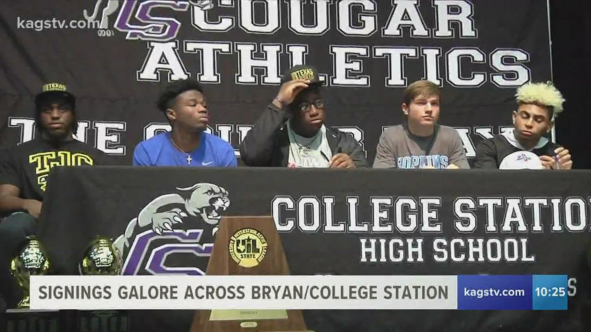 Dozens of athletes in multiple sports signed letters of intent on National Signing Day.