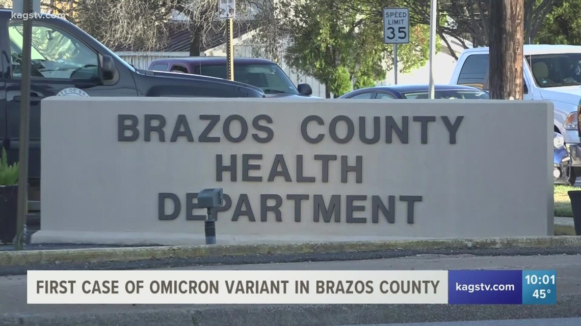 Brazos County Health District confirms Omicron COVID-19 variant case