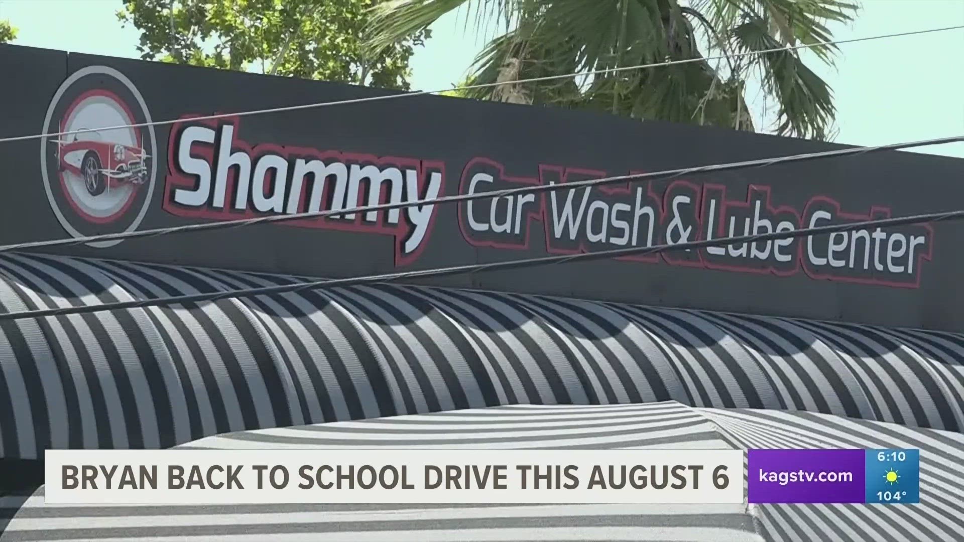 Adam and Tanisha Pickney have run a school supply drive for the past three years. This year's event will be held on August 6 at Shammy Car Wash in Bryan.