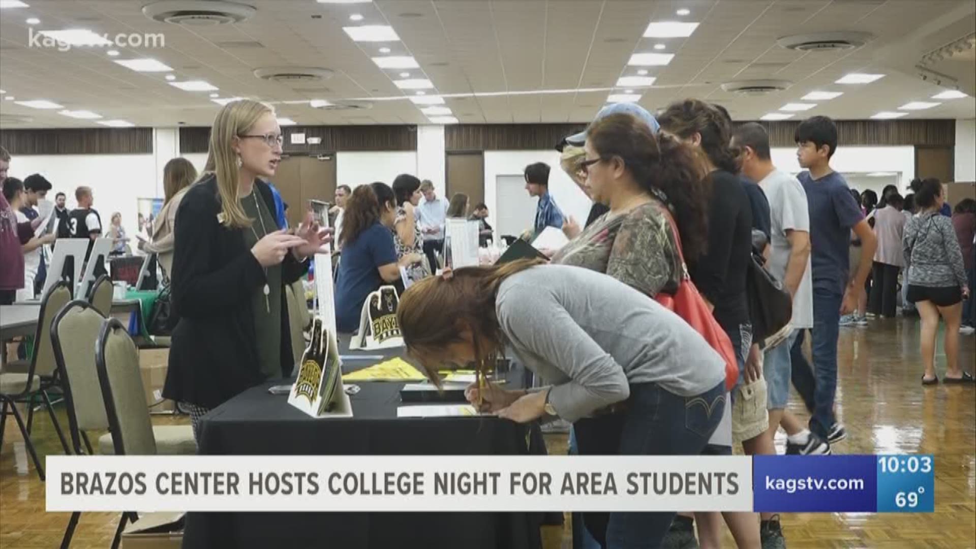 College Night is a way for students to speak to colleges and learn more about them without having to spend the time and money to visit every single one.
