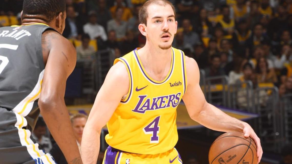 Alex Caruso, a long way from College Station to the Lakers - Forum Blue And  Gold