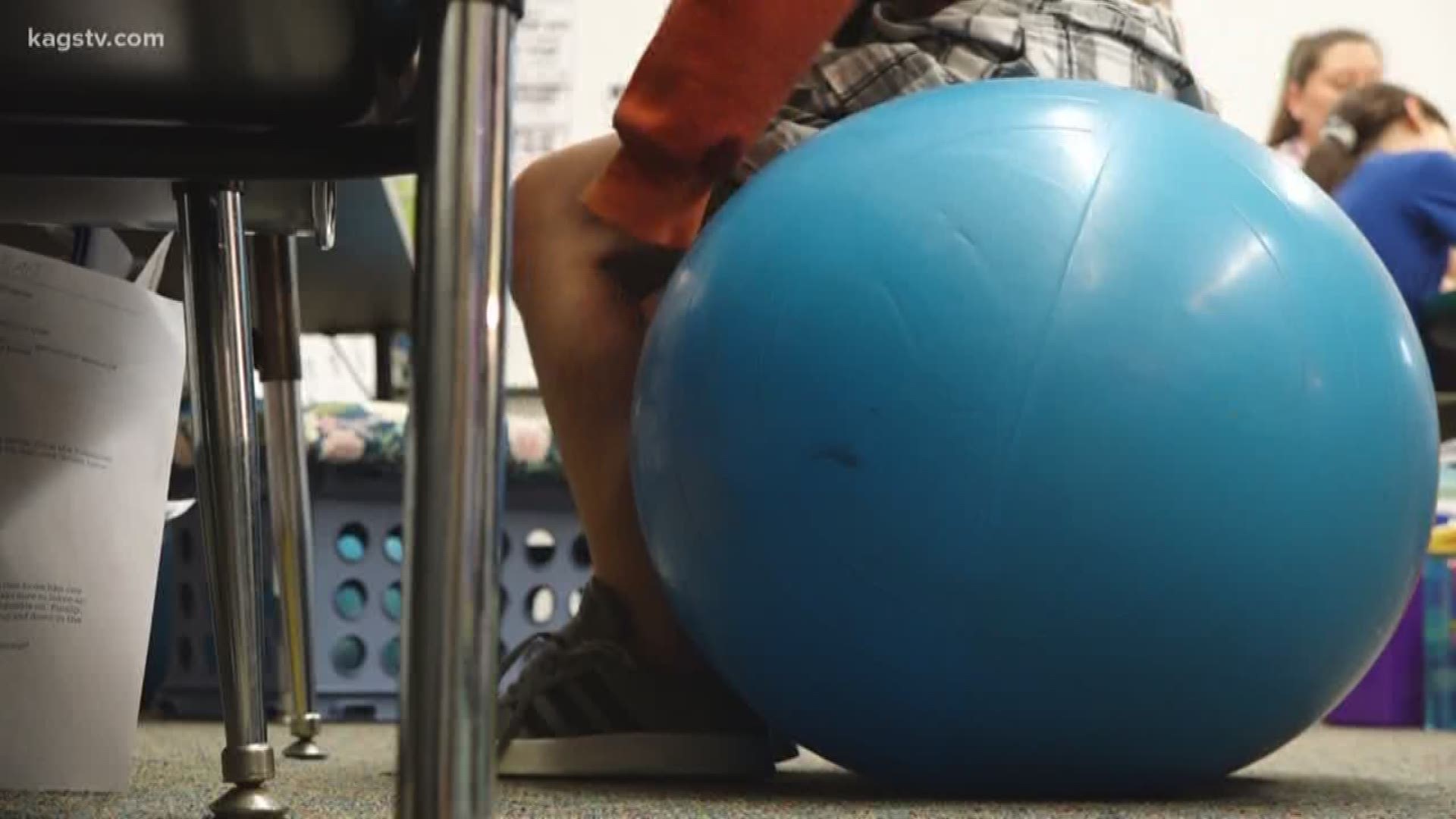 A teacher at Sam Houston Elementary has taken a new, flexible approach to seating in her classroom.